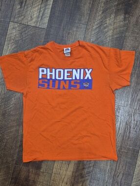 Phoenix Suns Majestic 100% Cotton Tee Booker #1 Size Large